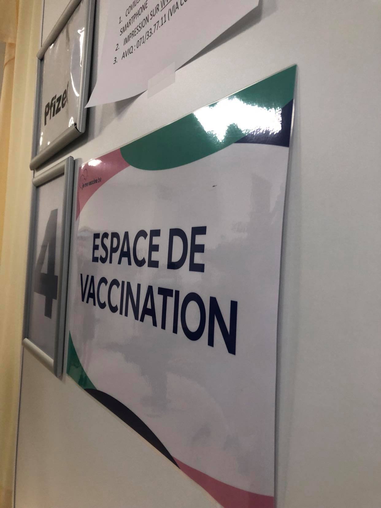 Centre de vaccination de Soignies 