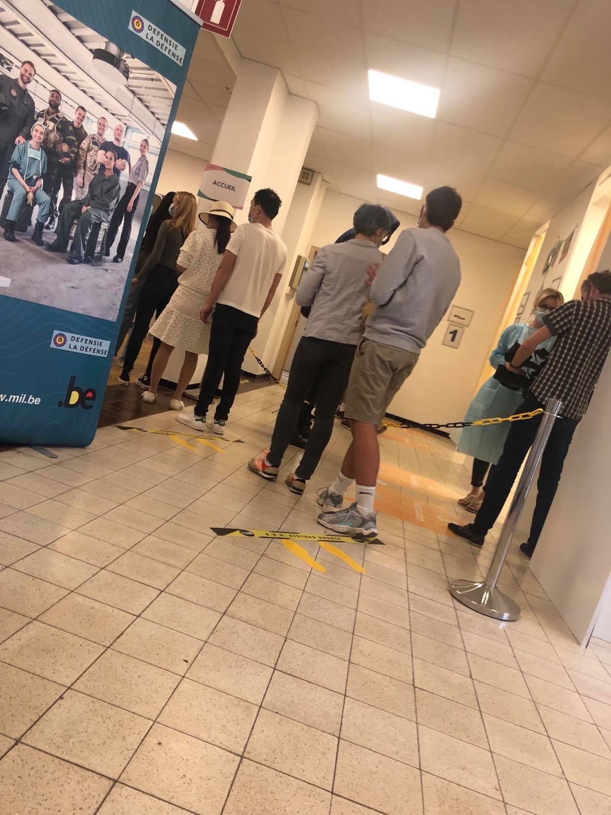 Centre de vaccination de Soignies 