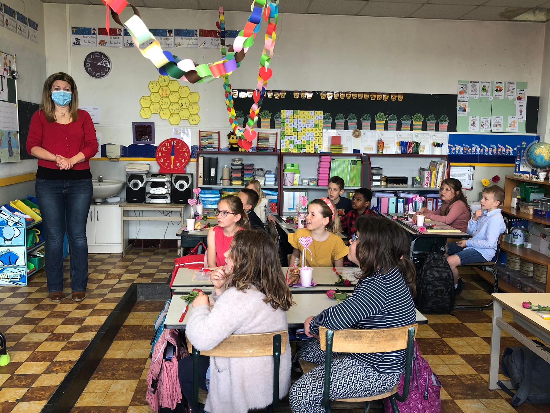 Le Goûter en classe