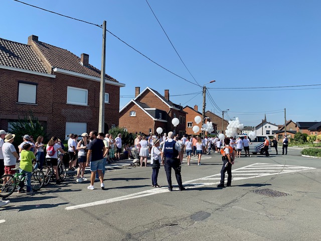 Strépy-Bracquegnies : les victimes manifestent
