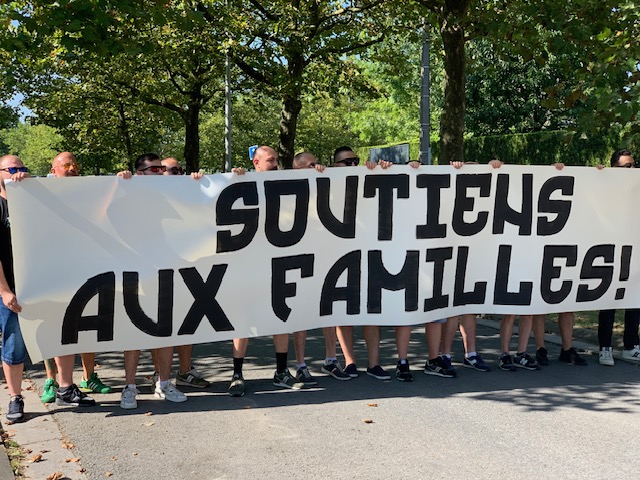 Strépy-Bracquegnies : les victimes manifestent