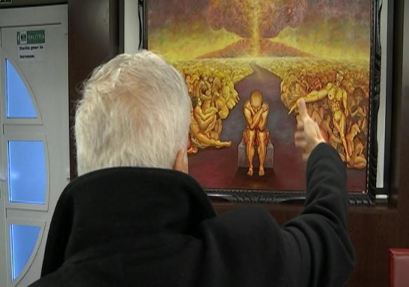 La Louvière : le peintre hennuyer Salvatore Gucciardo expose