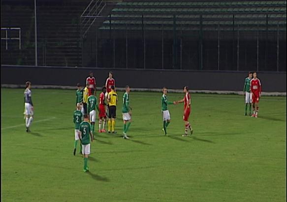 Football : RAAL La Louvière - Quévy-Mons