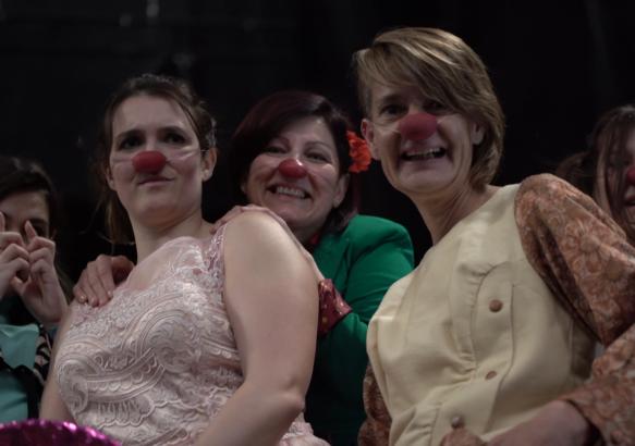 Inauguration du théâtre : immersion dans l'atelier clowns