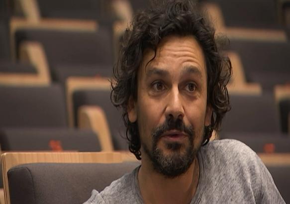 Inauguration du théâtre : interview d'Emmanuel Guillaume, directeur artistique du pré-show