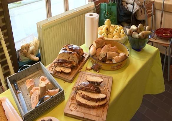 Carnières : un petit déjeuner avant la balade