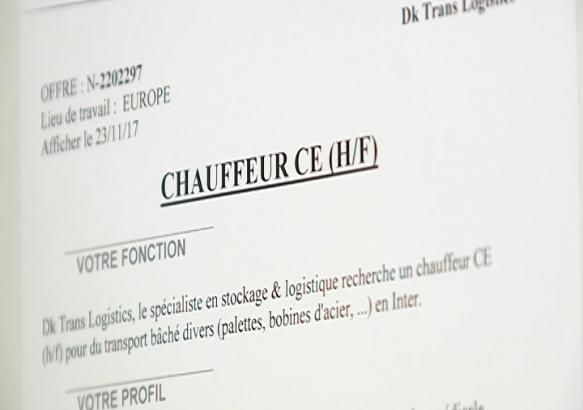Houdeng : le Forem lutte contre la pénurie de chauffeurs routiers