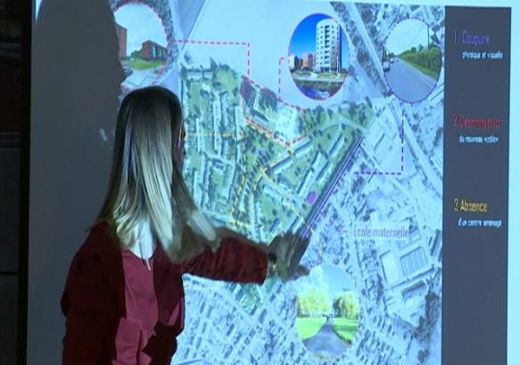 La Louvière : deux cités rénovées -sur papier- par des étudiants en archi