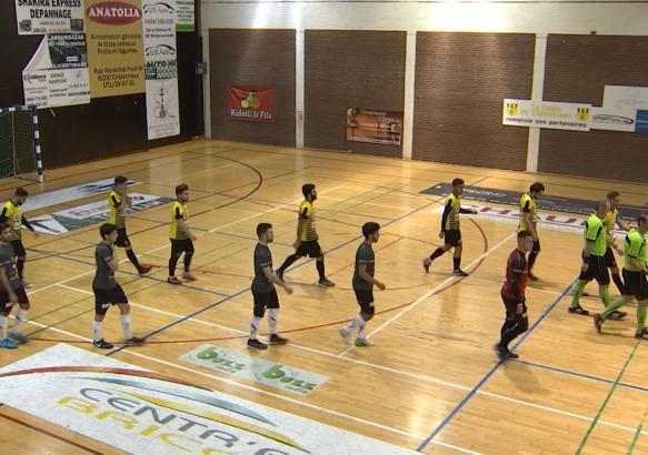 Futsal : Châtelineau - Morlanwelz : 2-2