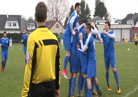 Football : Waterloo - Stade Brainois