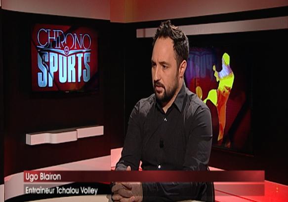 L'invité de Chrono-Sports : Ugo Blairon (coach du Tchalou Volley)