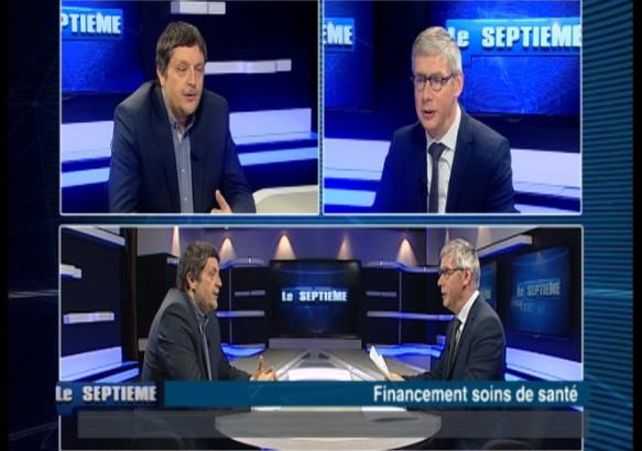 La Louvière: Benoît Debande, directeur des hôpitaux de Jolimont-Lobbes: invité du Septième (14 janvier 2018)