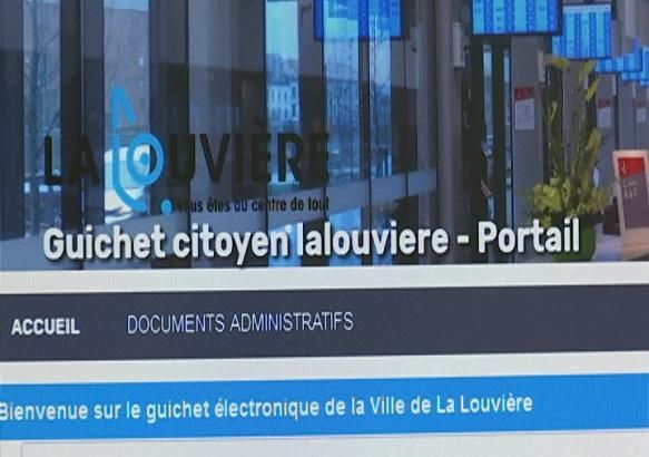 La Louvière : découverte du e-guichet