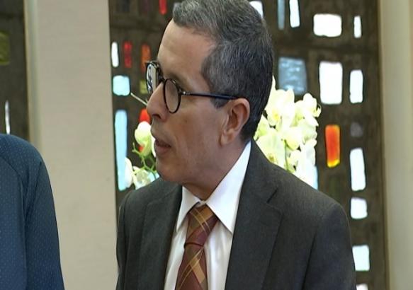 La Louvière : l'ambassadeur du Maroc, en visite dans la cité des Loups