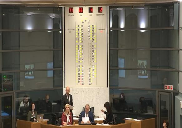 Namur : la région du Centre reconnue par le parlement wallon