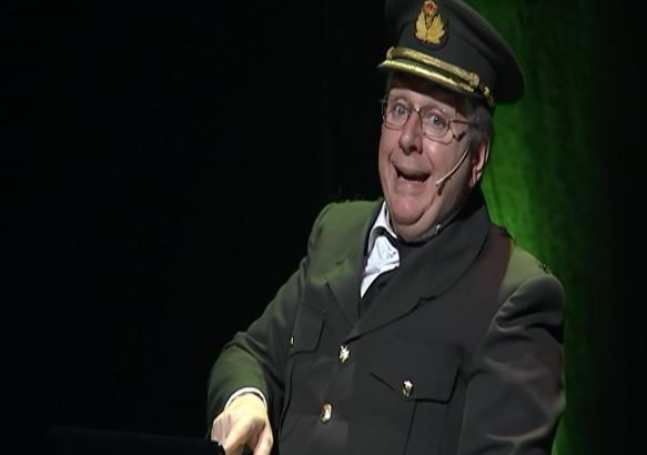 Binche: spectacle "Lamy ne fait pas le moine"