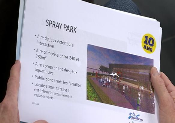 La Louvière : Un Spray Park au point d'eau