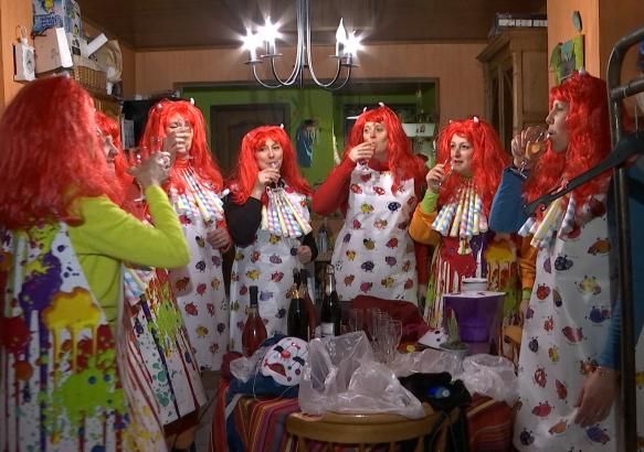 Carnaval de Binche 2018: Trouilles de nouilles