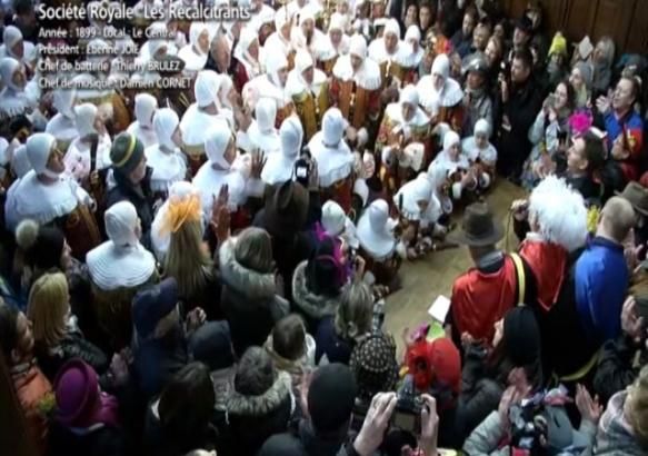 Binche 2018 : Les Récalcitrants - Remise des médailles