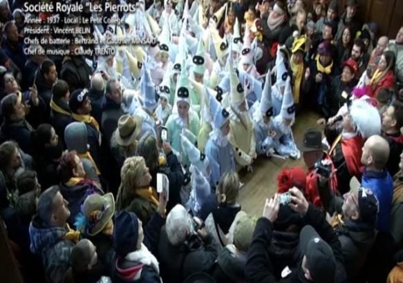 Binche 2018 : Les Pierrots - Remise des médailles