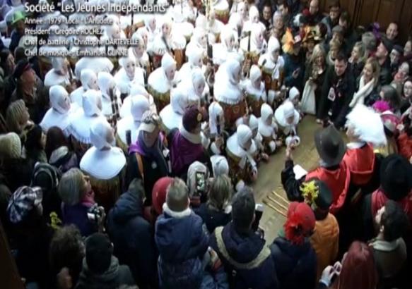 Binche 2018 : Les Jeunes Indépendants - Remise des médailles