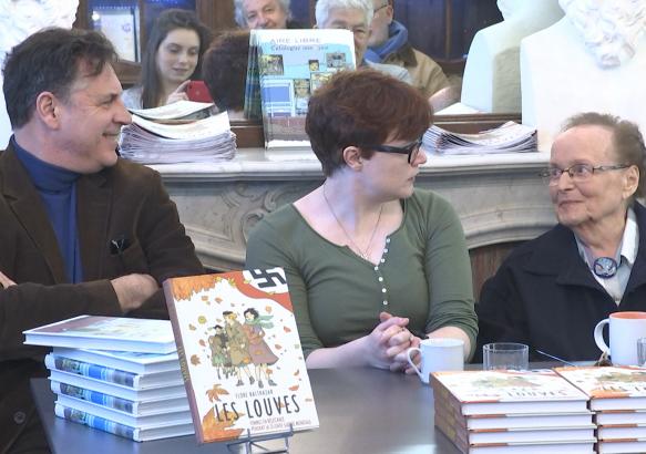 La Louvière: "Les Louves": la nouvelle BD de Flore Eggermont-Balthazar