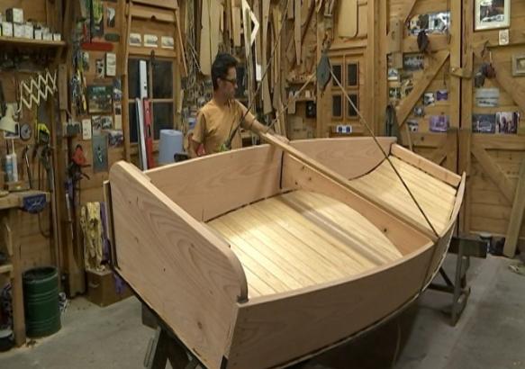 Seneffe : des barques "à l'ancienne" à l'Atelier du Rivage