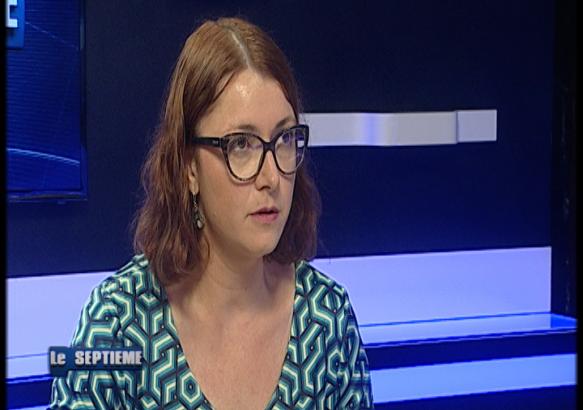 La Louvière: Mélanie Dumoulin parle de Décrocher la Lune (extrait JT)