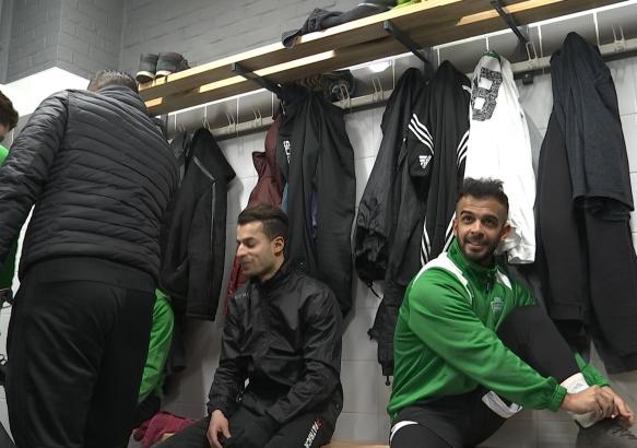 Football présentation avec les nouvelles recrues de l'URLC
