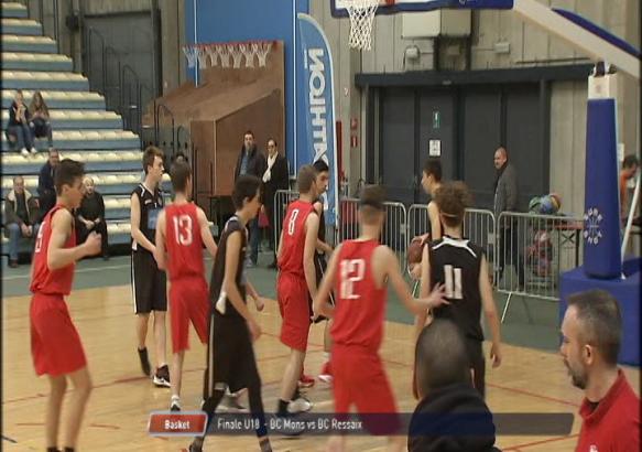 Basket : Résumé finale Coupe du Hainaut U18 garçons BC Mons - BC Ressaix