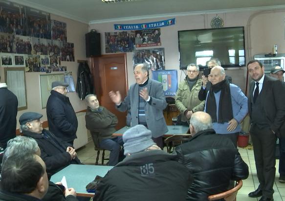 Elections italiennes: des candidats en visite chez nous