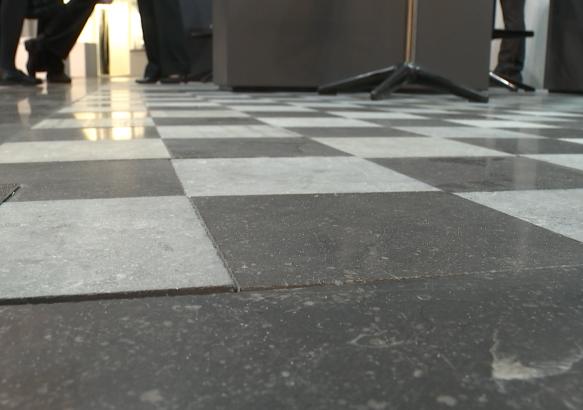 Batibouw : la pierre bleue, toujours aussi tendance? 