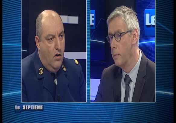 Le chef de corps de la zone de police Anderlues Binche est l invité du Septième (20 mars 2018)