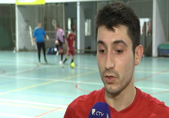 Futsal : Miguel Caballero international belge