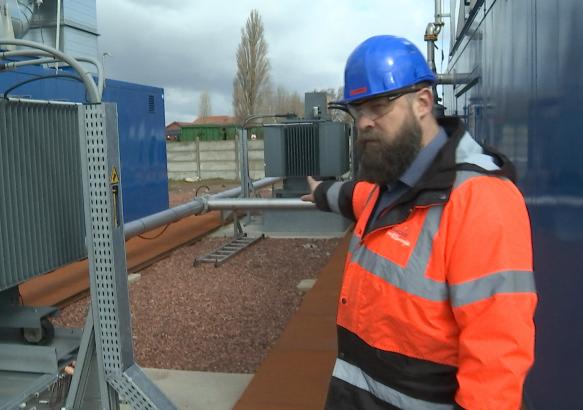Gaz de mine : visite du site d'Avion (Lens), exploité par Gazonor