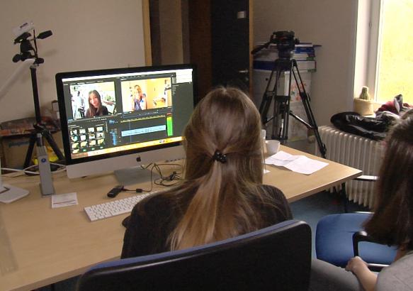 La Hestre: stage de réalisation de capsules vidéo au CRIE