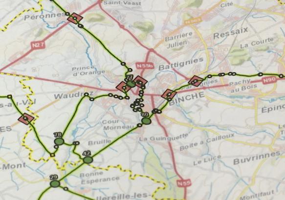 Région du Centre : bientôt des "points-noeuds" pour découvrir le Hainaut à vélo