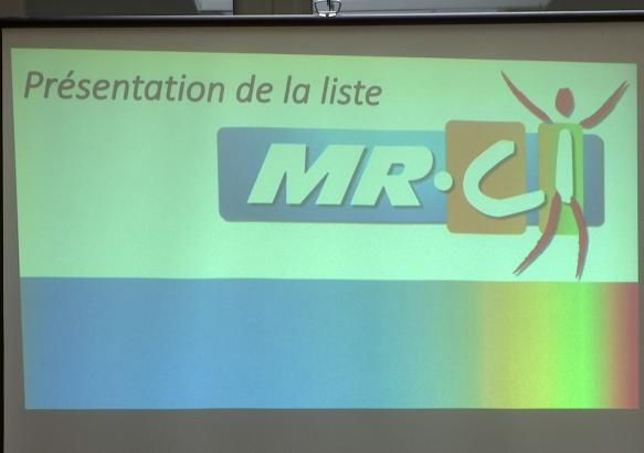Présentation de la liste plurielle MRCi à Binche