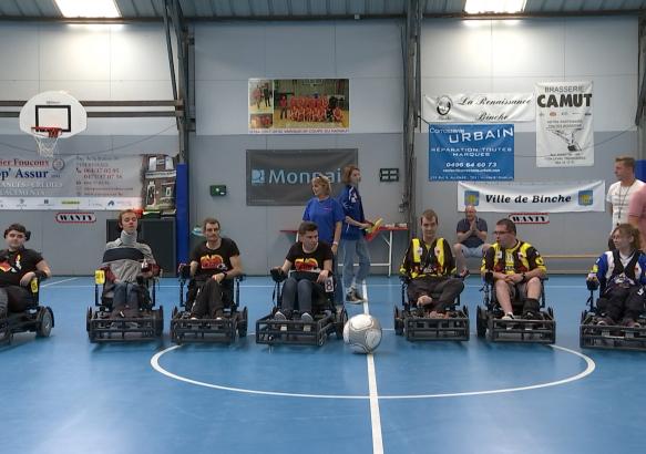 Foot-Fauteuil : Belgique-Tunisie avec les Mecs 