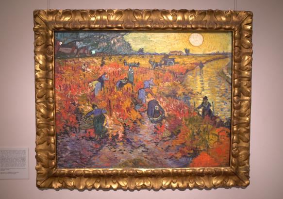 La Vigne rouge de Van Gogh, de La Louvière à Moscou ! 