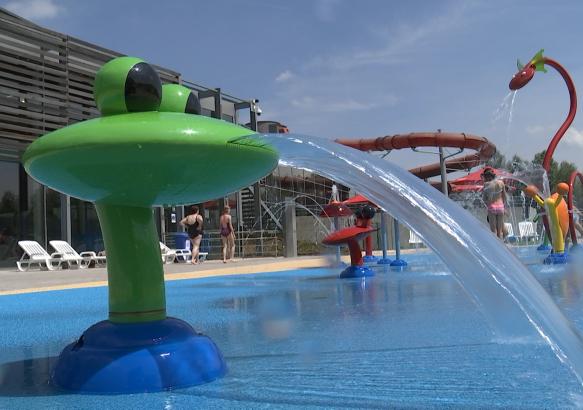 La Louvière : le Point d'Eau se dote d'un spray-park