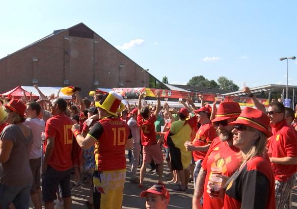 Echappée diabolique : ambiance à Belgique - Angleterre