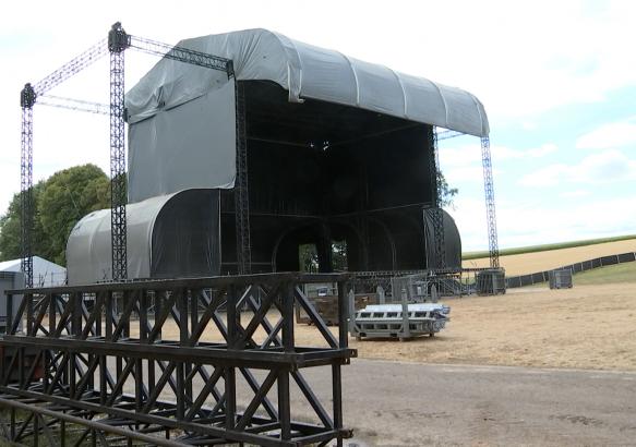 Ronquières: préparatifs de l'édition 2018 du festival