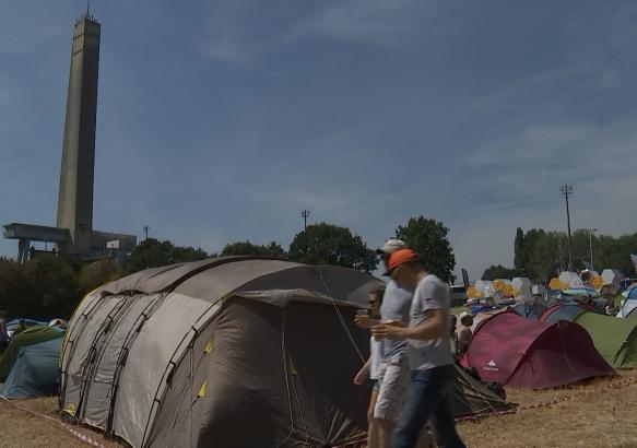 Ronquières : le festival en mode camping