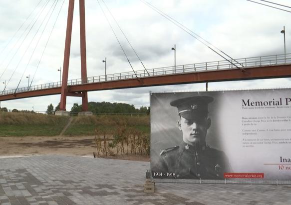 LE ROEULX: commémoration 14-18: présentation du mémorial George Price 