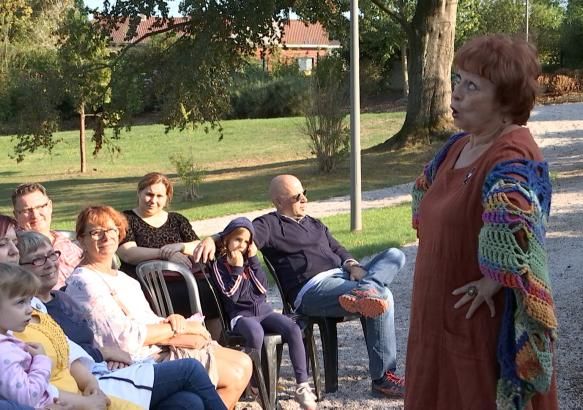 Strépy-Bracquegnies : six conteurs dans le parc