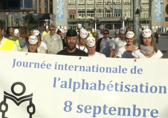 La Louvière: le 8 septembre: journée internationale de l alphabétisation 