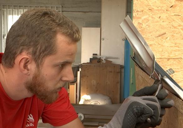 Soignies : un jeune couvreur participe aux EuroSkills