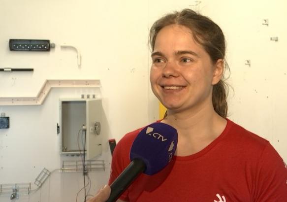 Dinant : Fabienne Chartier se prépare pour l'Euroskills 2018