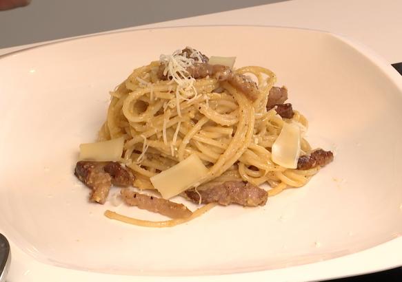 Les pâtes à la "carbonara" façon Zio